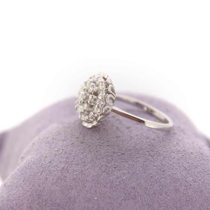 Entourage Ring Witgoud 18K Briljanten Tweedehands 6625-3362 Juwelier Clem Vercammen.jpg