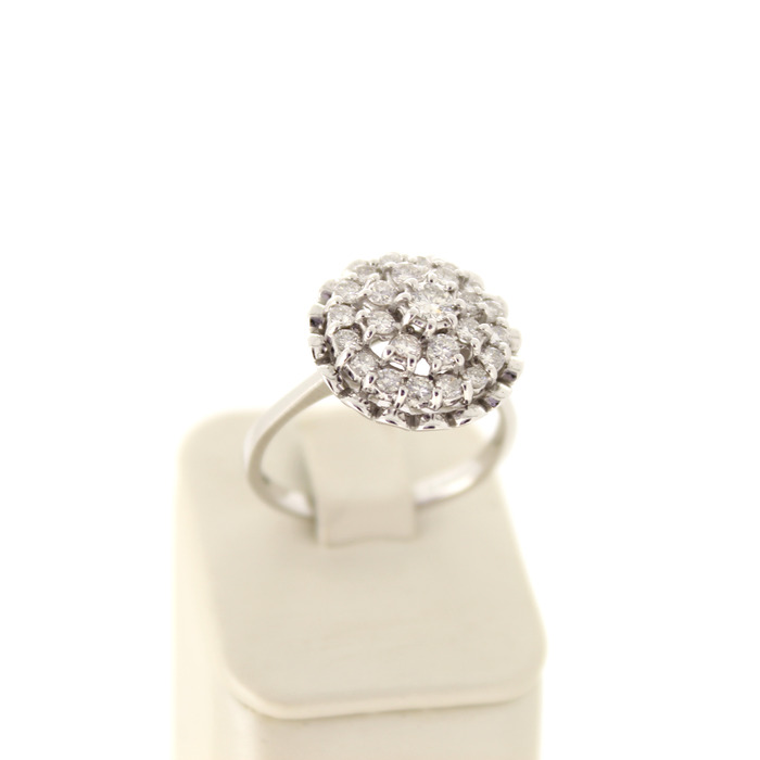 Entourage Ring Witgoud 18K Briljanten Tweedehands 6625-3362 Juwelier Clem Vercammen.jpg