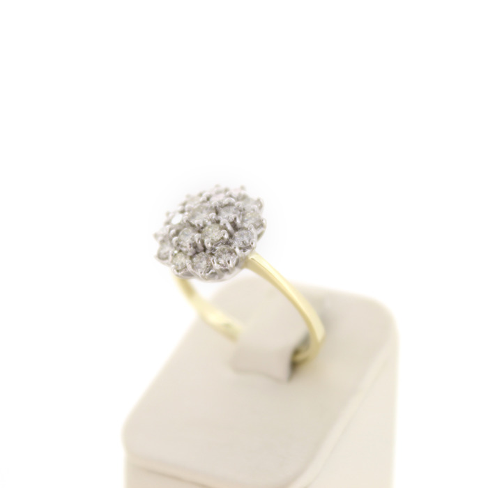Ring Bicolor Wit-Geelgoud 18K Briljanten Tweedehands 6539-3372 Juwelier Clem Vercammen.jpg