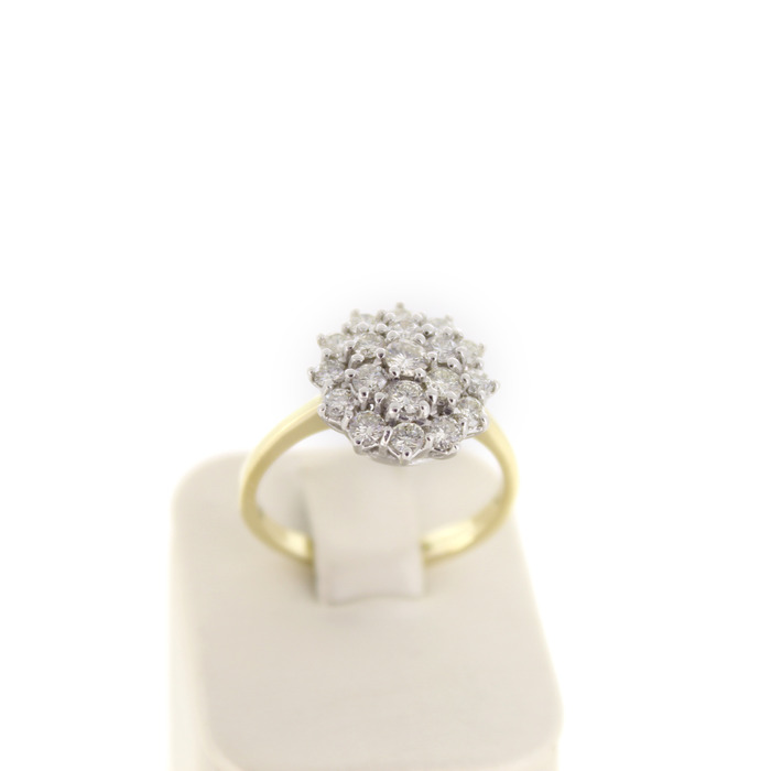 Ring Bicolor Wit-Geelgoud 18K Briljanten Tweedehands 6539-3372 Juwelier Clem Vercammen.jpg