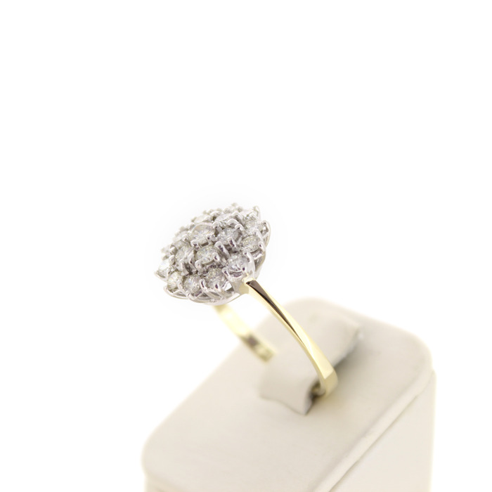 Ring Bicolor Wit-Geelgoud 18K Briljanten Tweedehands 6539-3372 Juwelier Clem Vercammen.jpg