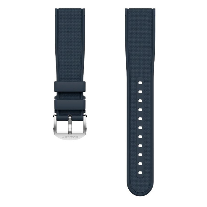278181 01 Gallet Strap 382S Blue Rubber 20-18 Juwelier Clem Vercammen.jpg