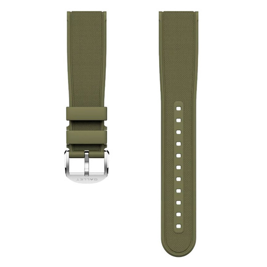 GALLET Rubber strap green 383S - 20-18 GALLET Rubber strap green 383S - 20-18