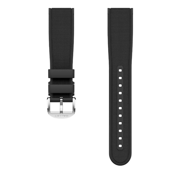 278183 01 Gallet Strap 384S Black Rubber 20-18 Juwelier Clem Vercammen.jpg