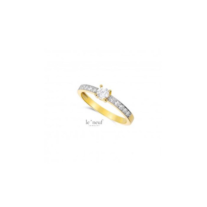 278896 01 Gento Le Neuf Ring 9K Goud Zirconium Juwelier Clem Vercammen.jpg
