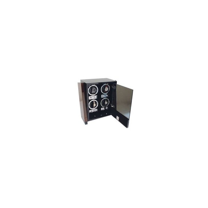 Horloge Watchwinder four watches Ebbenhout 0811186