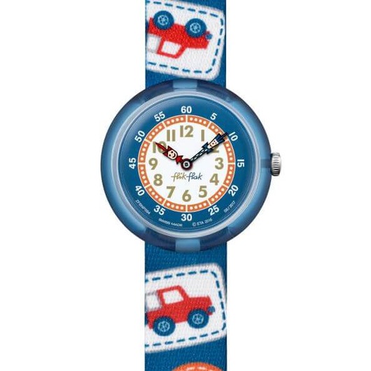 Horloge Flik Flak Camping Badge FBNP094