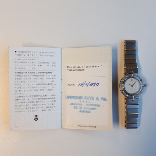 Horloge Corum Clipper lady bicolor '186-TWDH'