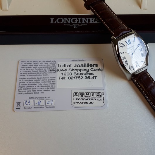 Horloge Longines Evidenza L2.655.4.79.5 '30632-TWDH'