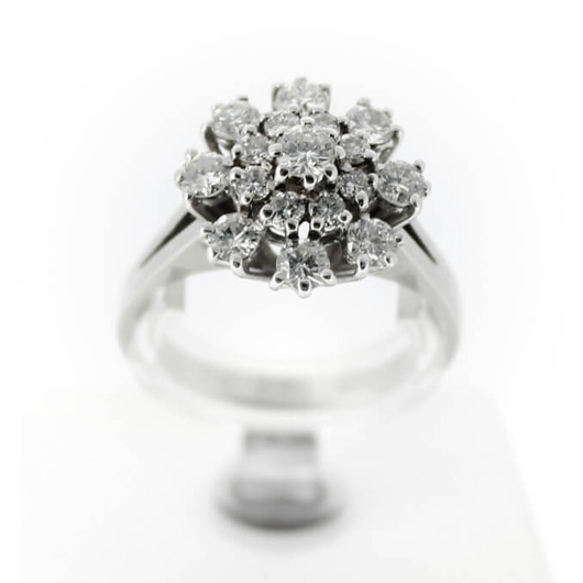 Juweel Ring Witgoud 18 karaat Briljant 'ROS3-OTL' Juweel Ring Witgoud 18 karaat Briljant 'ROS3-OTL'