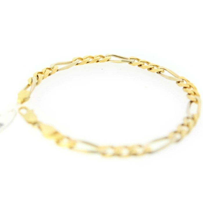 Outlet_Armband_Bicolor_18K_Figaro_juwelier_Clem_Vercammen_Ros12_5.jpg