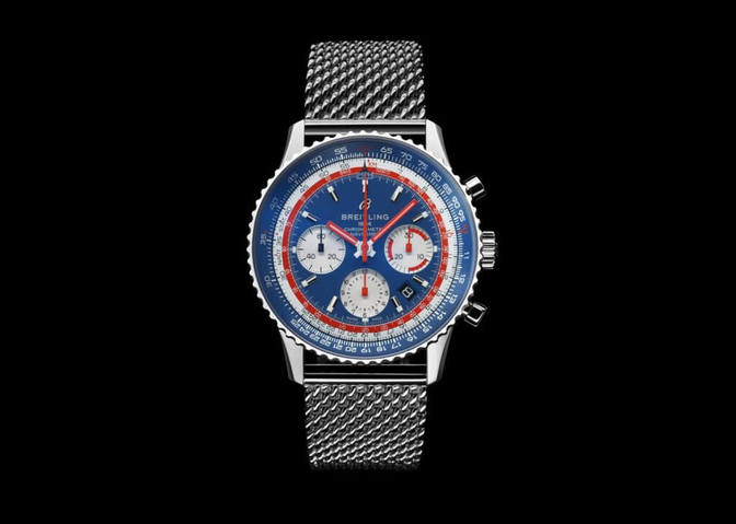 Nieuw binnen Breitling Navitimer 1 Pan Am Nieuw binnen Breitling Navitimer 1 Pan Am