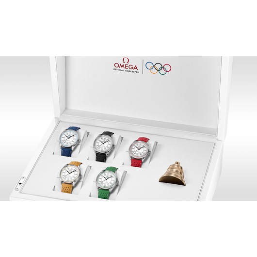 Horloge OMEGA OLYMPIC OFFICIAL TIMEKEEPER Limited Edition Set BOX 5 WATCHES 522.32.40.20.04.003