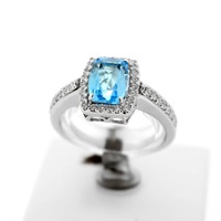 Juweel Hulchi Belluni Ring 63110-WWSP Swiss Blue Topaz 'OTL' Juweel Hulchi Belluni Ring 63110-WWSP Swiss Blue Topaz 'OTL'