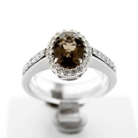 Juweel Hulchi Belluni - Changeable Ring 63104-WWSP Smokey Quartz 'OTL' Juweel Hulchi Belluni - Changeable Ring 63104-WWSP Smokey Quartz 'OTL'