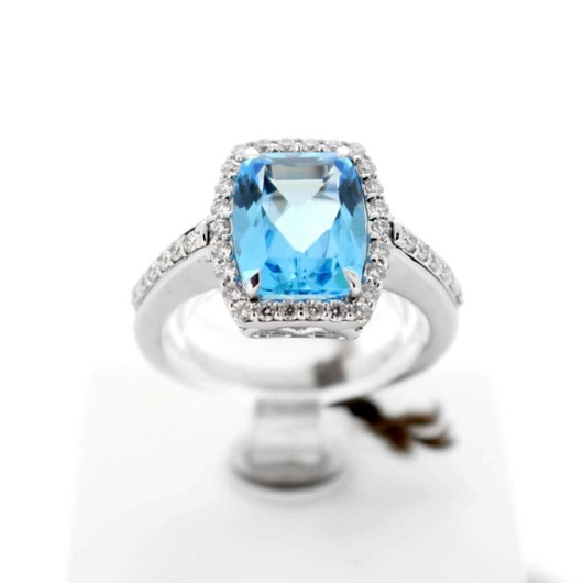 Juweel Hulchi Belluni Ring 63112-WWSP Swiss Blue Topaz 'OTL' Juweel Hulchi Belluni Ring 63112-WWSP Swiss Blue Topaz 'OTL'
