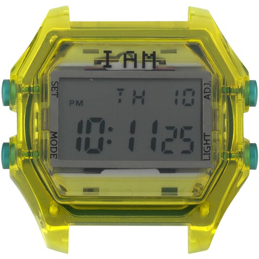 Horloge IAM YELLOW CASE GREY GLASS IAM-109