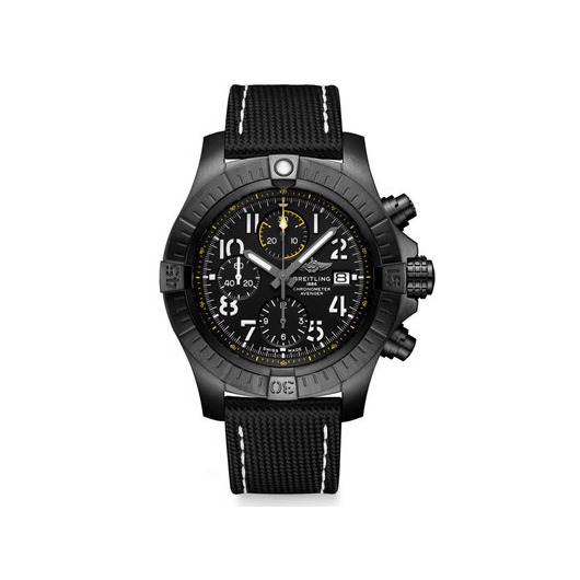 Horloge BREITLING AVENGER CHRONOGRAPH 45 NIGHT MISSION 2019 BLACK MILITARY V13317101B1X1