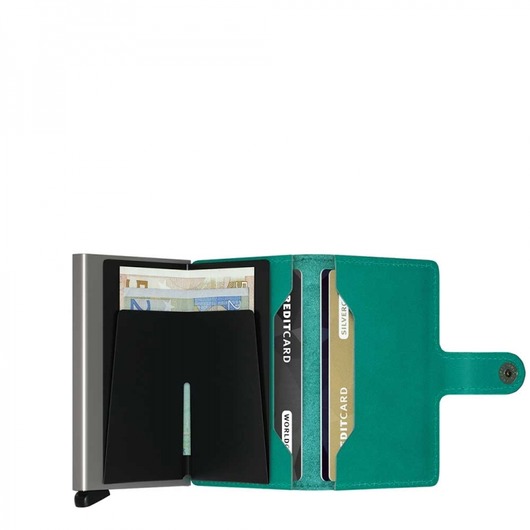 Lederwaren secrid wallet MINIWALLET original emerald