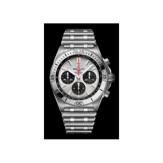 Horloge Breitling Chronomat B01 Chronograph 42 Silver AB0134101G1A1