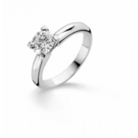 Juweel RING SOLITAIR WITGOUD 18K GV0903 Juweel RING SOLITAIR WITGOUD 18K GV0903
