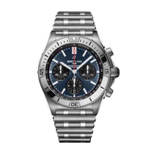 Horloge Breitling Chronomat B01 Chronograph 42 Blue  AB0134101C1A1