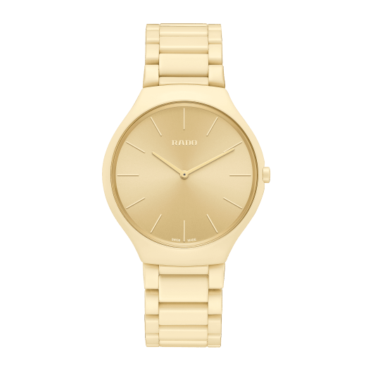 Horloge Rado True Thinline Les Couleurs Cream White R27090602 le corbusier Horloge Rado True Thinline Les Couleurs Cream White R27090602 le corbusier