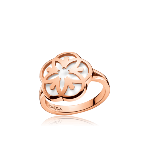 Juweel OMEGA FLOWER Ring 18 karaat roségoud R603BG07001XX