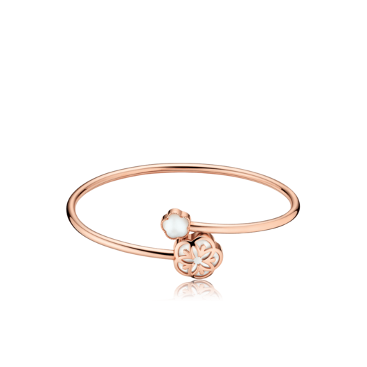 Juweel Omega Flower armband 18 karaat rosé goud B603BG0700200 Juweel Omega Flower armband 18 karaat rosé goud B603BG0700200