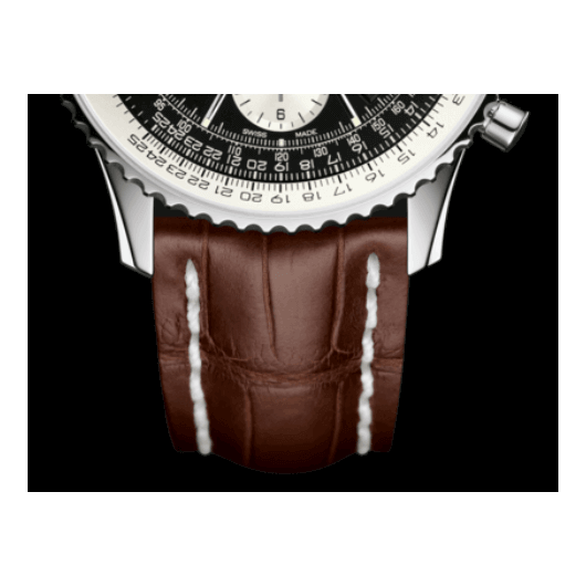  Breitling Strap - Crocoleder bruin met gesp 739P 22/20 mm