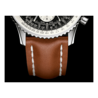 Horloge Breiling Strap - Kalfsleder Bruin voor Plooislot 401X 15/14 mm Horloge Breiling Strap - Kalfsleder Bruin voor Plooislot 401X 15/14 mm