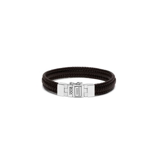 Juweel Buddha To Buddha – Edwin Small Leer Armband 181BR