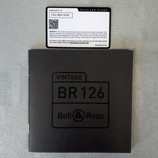 Horloge Bell & Ross BR 126 Heritage BRV126-HERITAGE/2