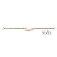 Juweel Orage naamarmband Gourmette pleetgoud rosé 925 BKM-G50ROSE Juweel Orage naamarmband Gourmette pleetgoud rosé 925 BKM-G50ROSE