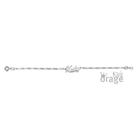 Juweel Orage naamarmband Figaro Zilver 925 BKM-FIG50ROD Juweel Orage naamarmband Figaro Zilver 925 BKM-FIG50ROD