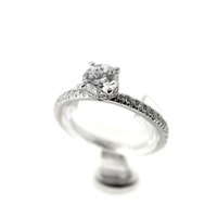Juweel Solitair ring witgoud 18 karaat Briljant 0.71ct '5042' Juweel Solitair ring witgoud 18 karaat Briljant 0.71ct '5042'