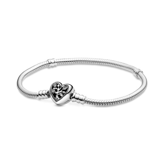 Juweel Pandora - 598827C01 - Family Tree Heart Clasp Armband