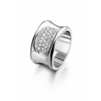 Juweel Outlet Ring witgoud 18 karaat briljant O! Collection 15/32 Juweel Outlet Ring witgoud 18 karaat briljant O! Collection 15/32