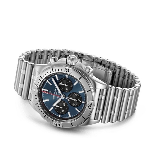 Horloge Breitling Chronomat B01 Chronograph 42 Blue  AB0134101C1A1