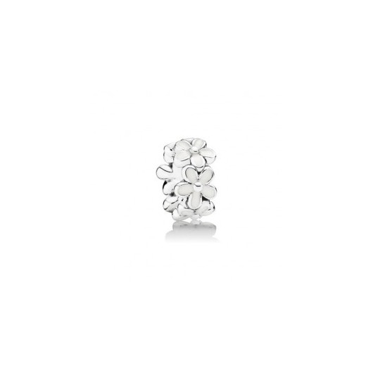 Juweel PANDORA - 791495EN12 - WHITE DAISY FLOWER SPACER