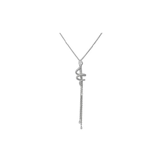 Juweel CLEM VERCAMMEN COLLECTION SERPENTE HALSKETTING witgoud 18 karaat G10279/W-W Juweel CLEM VERCAMMEN COLLECTION SERPENTE HALSKETTING witgoud 18 karaat G10279/W-W