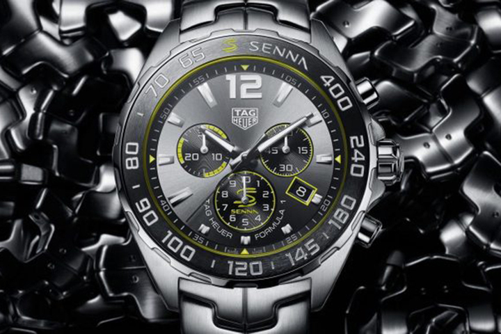 TAG Heuer hommage aan Ayrton Senna TAG Heuer hommage aan Ayrton Senna