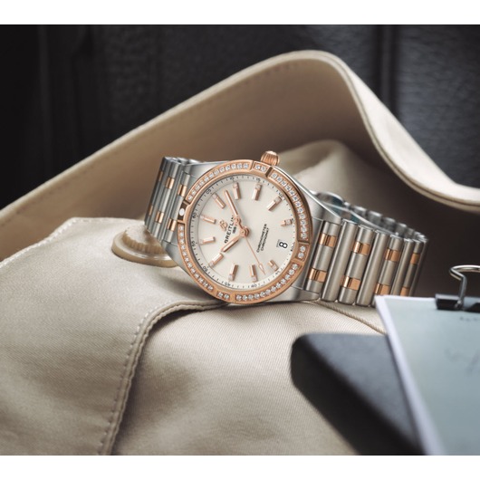 Breitling dames horloge 2025 goud