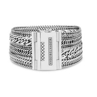 Juweel BUDDHA TO BUDDHA ARMBAND MULTI CHAIN NATHALIE 124 Maat E Juweel BUDDHA TO BUDDHA ARMBAND MULTI CHAIN NATHALIE 124 Maat E