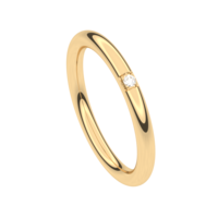 Juweel Trouwring Traditions geelgoud 18 karaat 4T250CG-25 Briljant  Juweel Trouwring Traditions geelgoud 18 karaat 4T250CG-25 Briljant