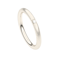 Juweel Trouwring Traditions witgoud 18 karaat 4T256CN-25 Briljant Juweel Trouwring Traditions witgoud 18 karaat 4T256CN-25 Briljant