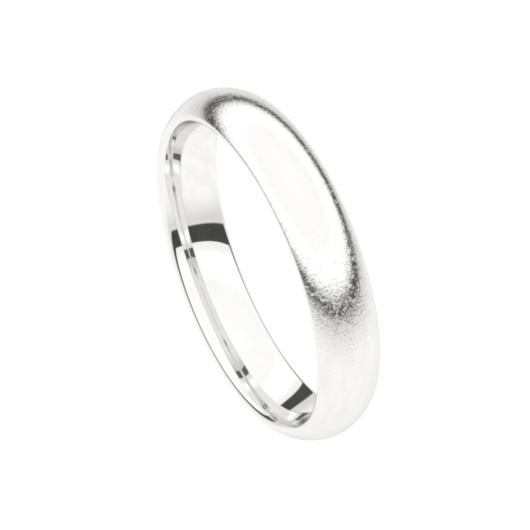 Juweel Trouwring Traditions Platina gehamerd mat 5T169-P/40 Juweel Trouwring Traditions Platina gehamerd mat 5T169-P/40