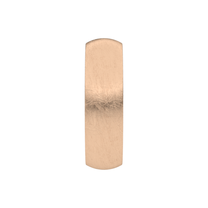 Juweel Trouwring Traditions rosegoud 18 karaat ijsmat 5T166-R/60