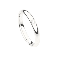 Juweel Trouwring Traditions witgoud 18 karaat Briljant 5T160CP/30 Juweel Trouwring Traditions witgoud 18 karaat Briljant 5T160CP/30