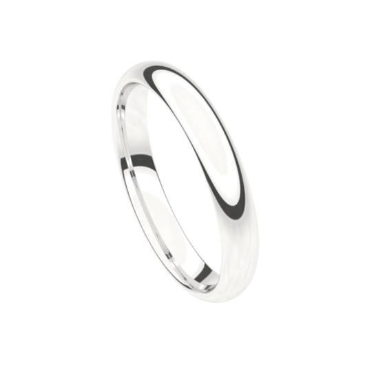 Juweel Trouwring Traditions witgoud 18 karaat 5T160-W/35 Juweel Trouwring Traditions witgoud 18 karaat 5T160-W/35